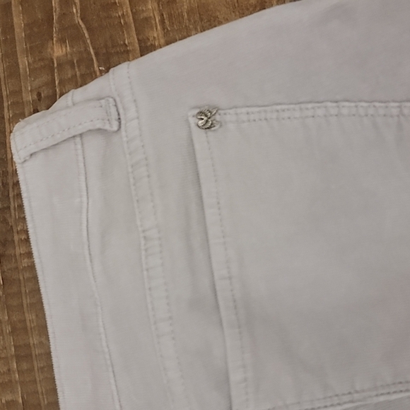 💥VS VICTORIA'S SECRET corduroy Gray Pants sz 6 Long - Picture 5 of 7